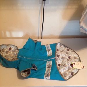 Dog Good2Go nylon and plastic raincoat and sweater